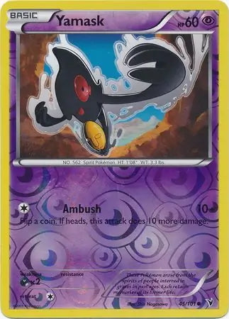 Noble Victories Yamask #45/101 reverse holo